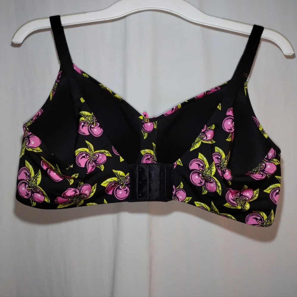 Torrid & Betsey Johnson Cherries Bra Size 38C